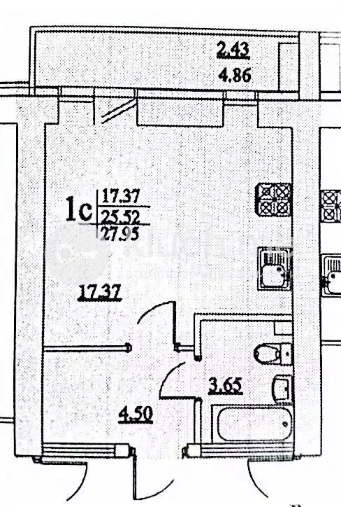 Студия Татарстан, Казань Даурская ул., 48В (30.0 м) - Фото 2