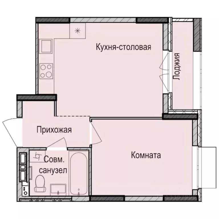 1-к кв. Удмуртия, Ижевск Карлутский жилрайон, 3-й мкр,  (36.4 м) - Фото 0
