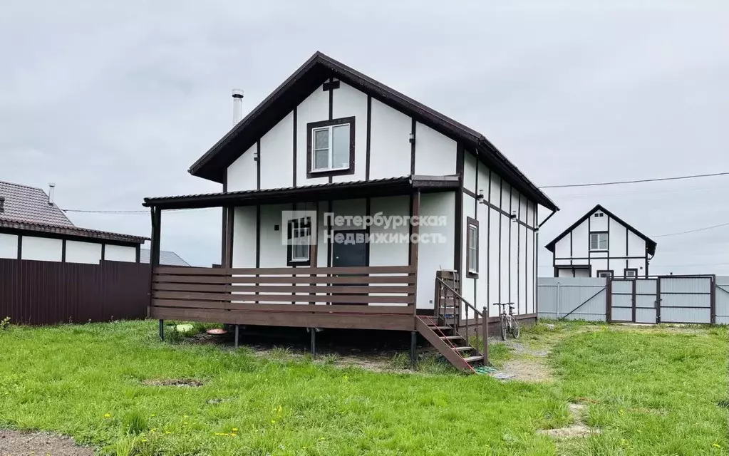 Дом в Ленинградская область, Тосненский район, Тельмановское городское ... - Фото 1