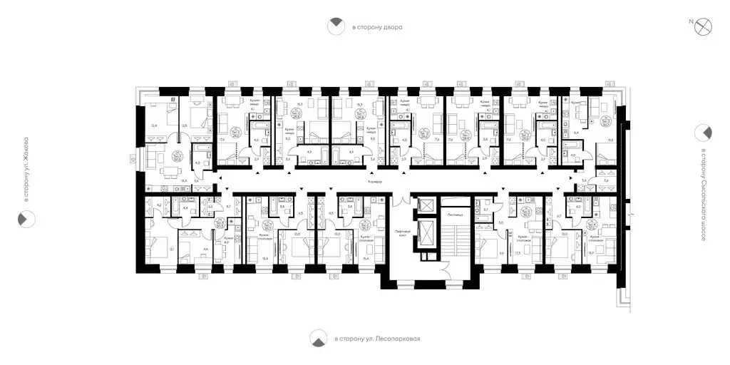 1-комнатная квартира: Сыктывкар, улица Жакова, 17 (35.9 м) - Фото 2