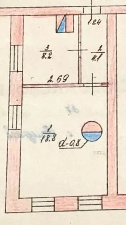 1-к кв. Новгородская область, Валдай Советский просп., 37 (31.0 м) - Фото 2