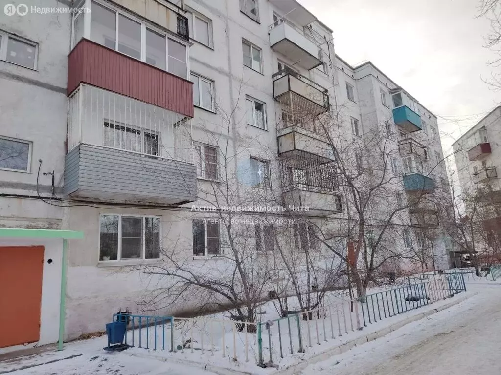 1-комнатная квартира: Чита, Железобетонный переулок, 12 (33.3 м) - Фото 1