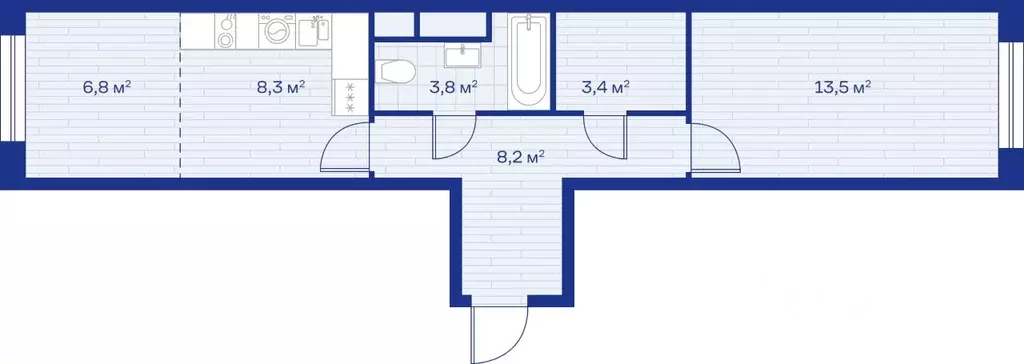 2-к кв. Московская область, Красногорск городской округ, д. Аристово  ... - Фото 1