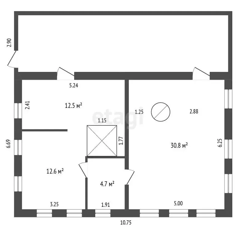 Дом, 121.7 м - Фото 1