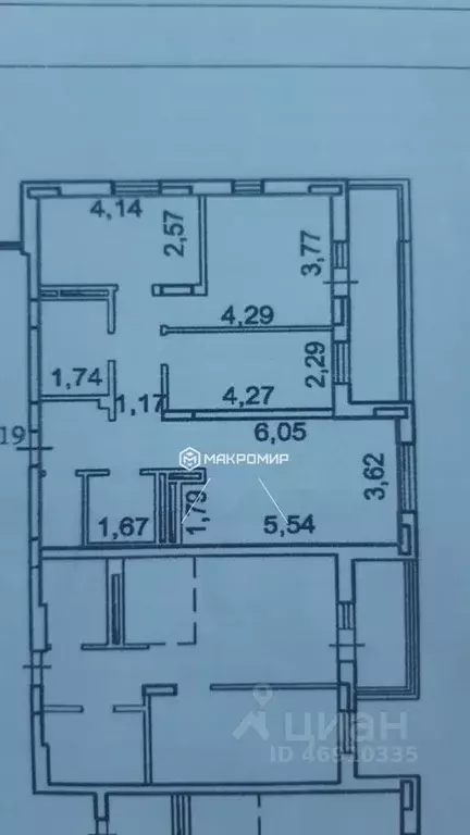 4-к кв. Новосибирская область, Новосибирск Большевистская ул., 102 ... - Фото 2