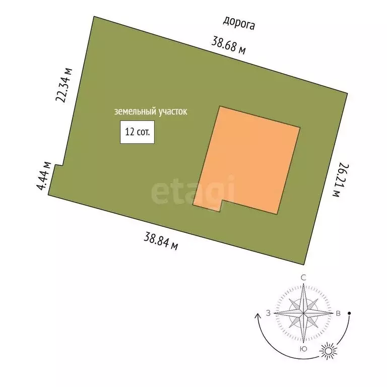 Дом в Белгородская область, рабочий посёлок Прохоровка, улица Победы ... - Фото 1