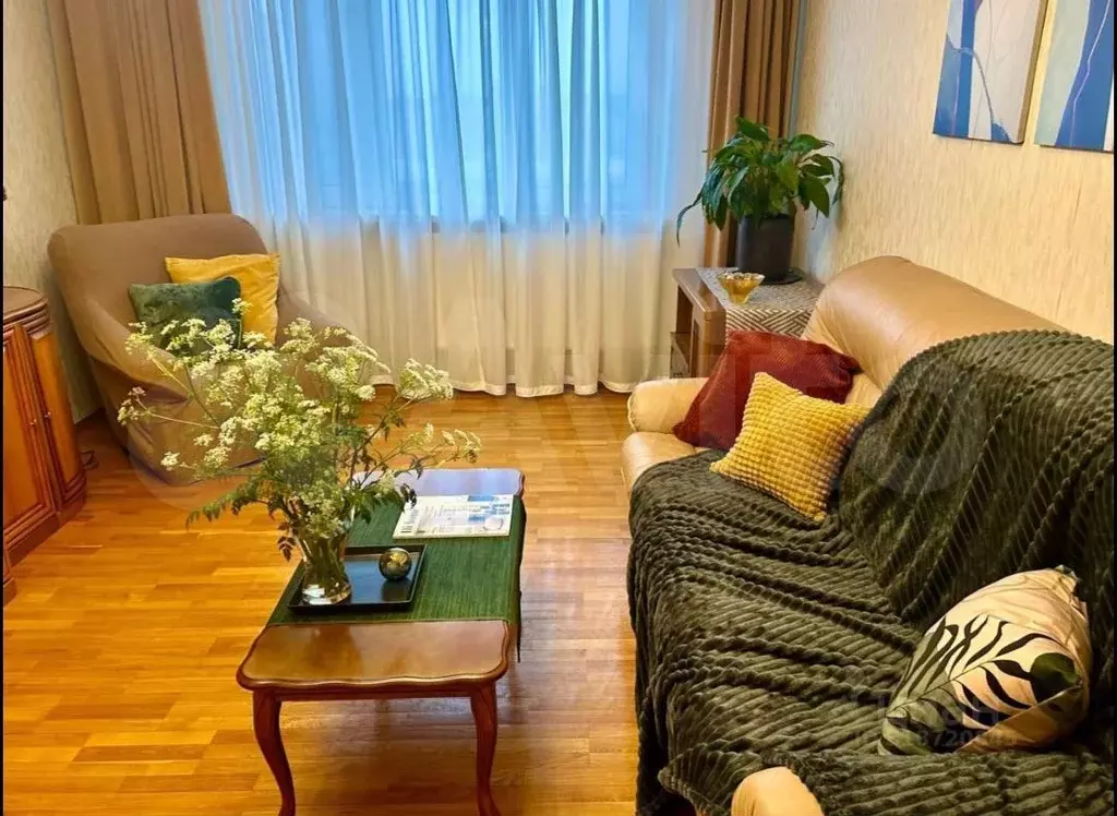 2-к. квартира, 60 м, 12/22 эт. - Фото 1