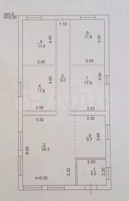 Дом 99,7 м на участке 4 сот. - Фото 0