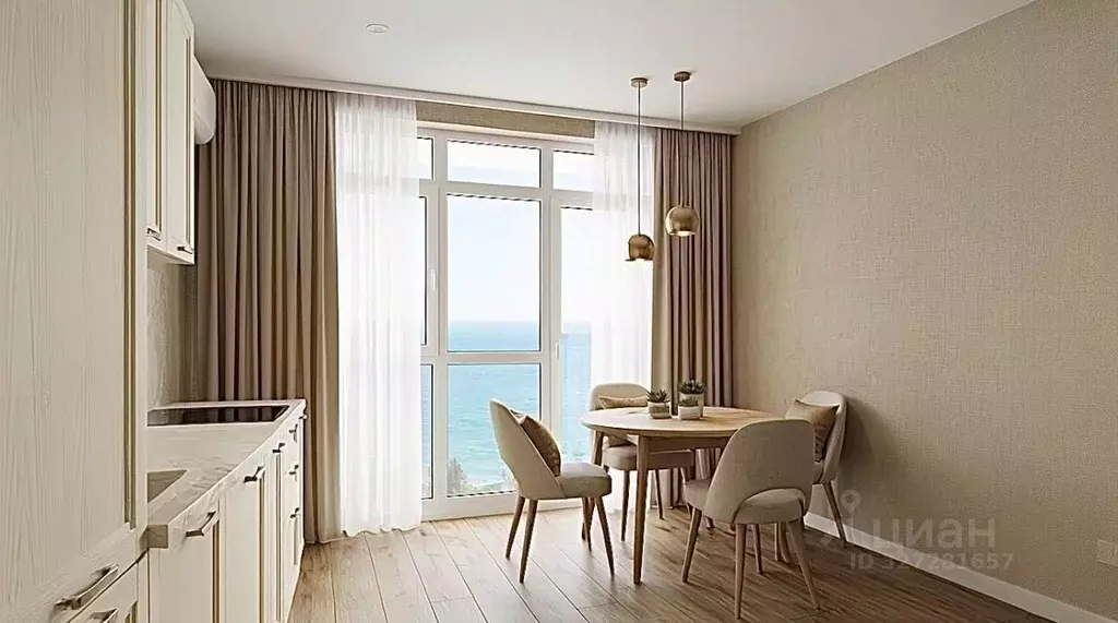 1-к кв. Крым, Ялта муниципальный округ, Курпаты пгт ш. Алупкинское, ... - Фото 1