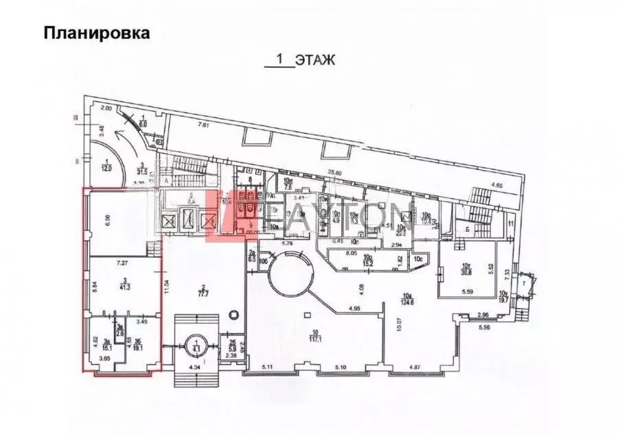 Офис в Москва ул. Щепкина, 42С2А (150 м) - Фото 2
