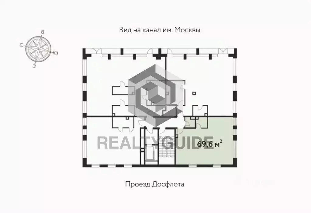 Офис в Москва проезд Досфлота, 12 (70 м) - Фото 1