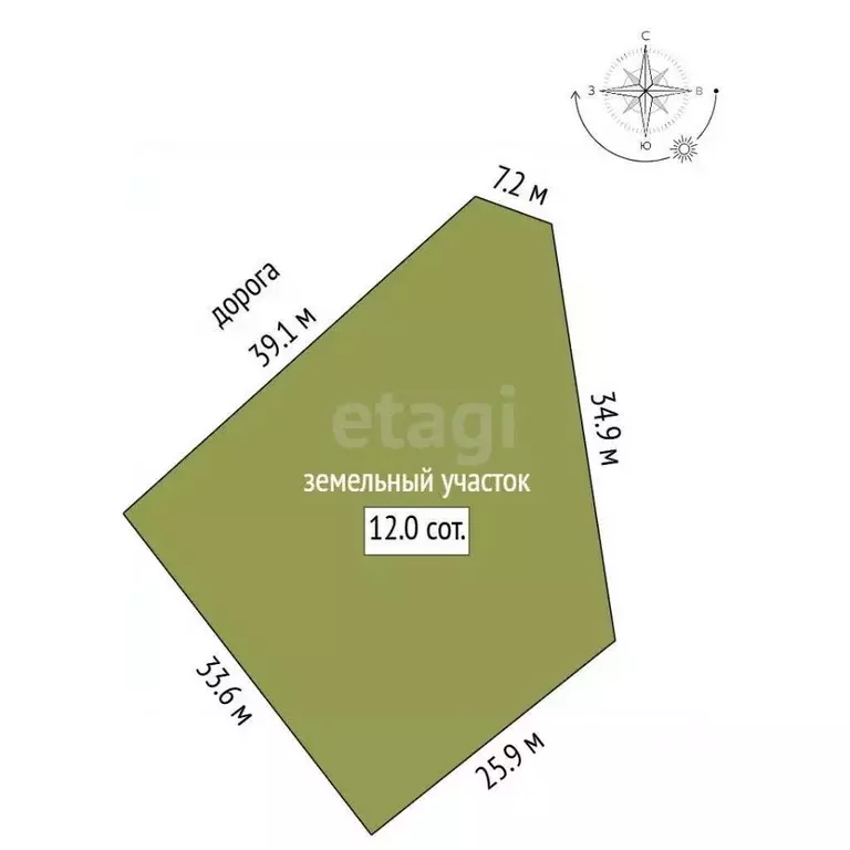 Участок в Свердловская область, Белоярский муниципальный округ, пос. ... - Фото 1