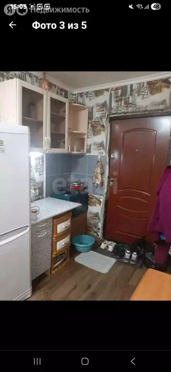 1к в -комнатной квартире (12.3 м) - Фото 2