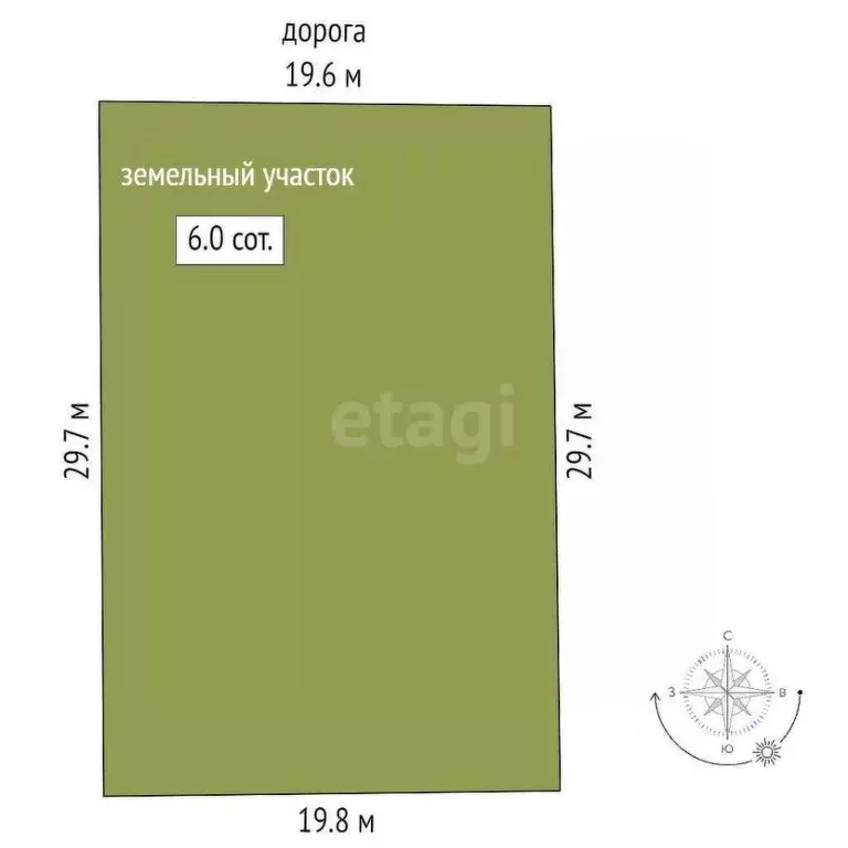 Участок в Ростовская область, Аксайский район, Щепкинское с/пос, ... - Фото 2