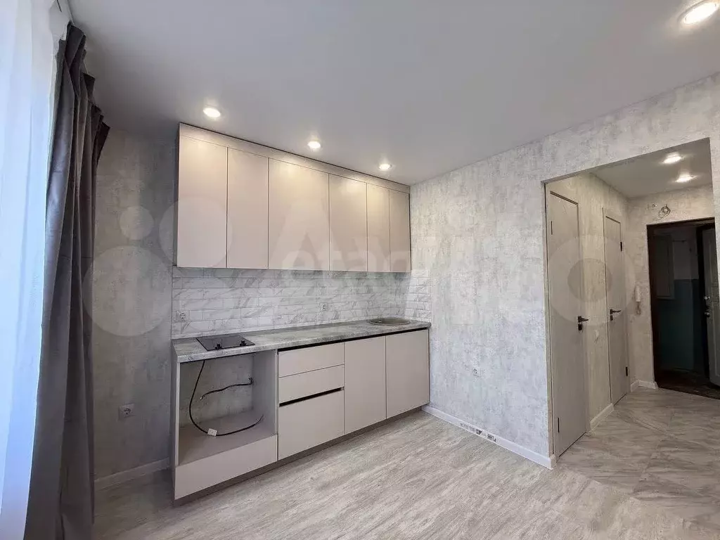 1-к. квартира, 33,7 м, 1/9 эт. - Фото 1
