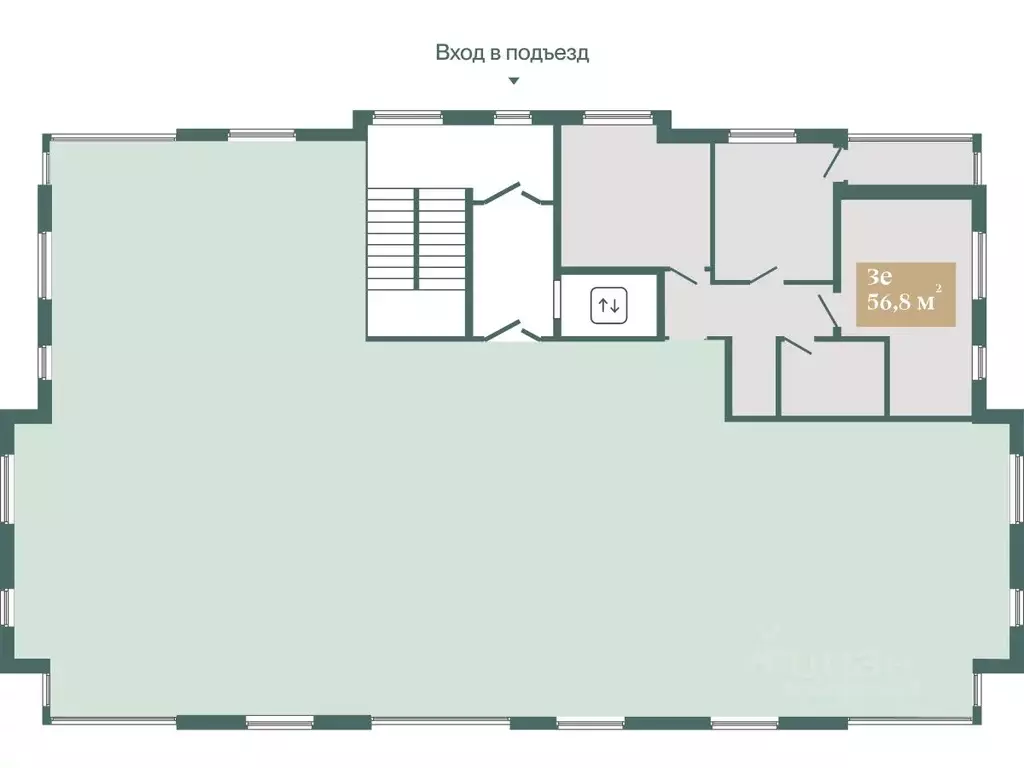 2-к кв. Тюменская область, Тюмень Ямская ул., 159с1/3 (59.16 м) - Фото 1