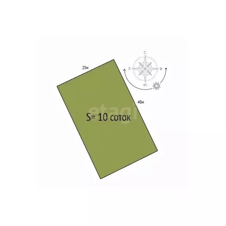 Участок в Брянская область, Брянский район, Добрунское с/пос, с. ... - Фото 2