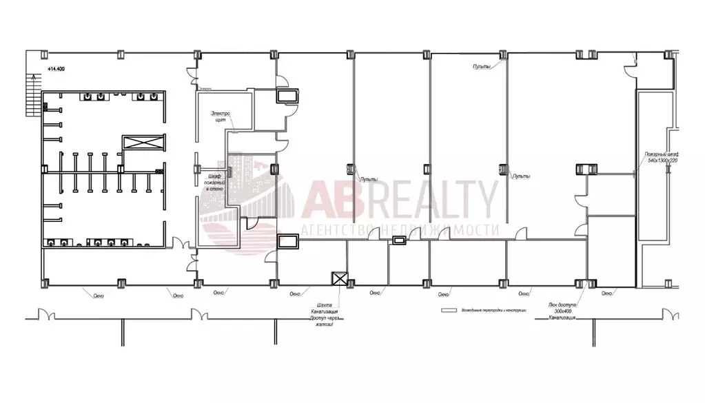 Помещение свободного назначения в Москва ул. Обручева, 52с3 (609 м) - Фото 2