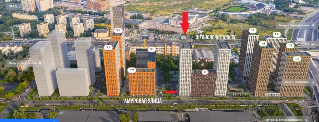 Помещение свободного назначения в Москва Амурская ул., 2к2 (92 м) - Фото 0