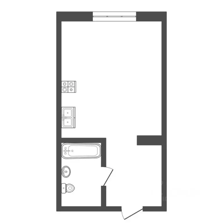 Студия Тюменская область, Тюмень проезд Геологоразведчиков, 46 (13.5 ... - Фото 2