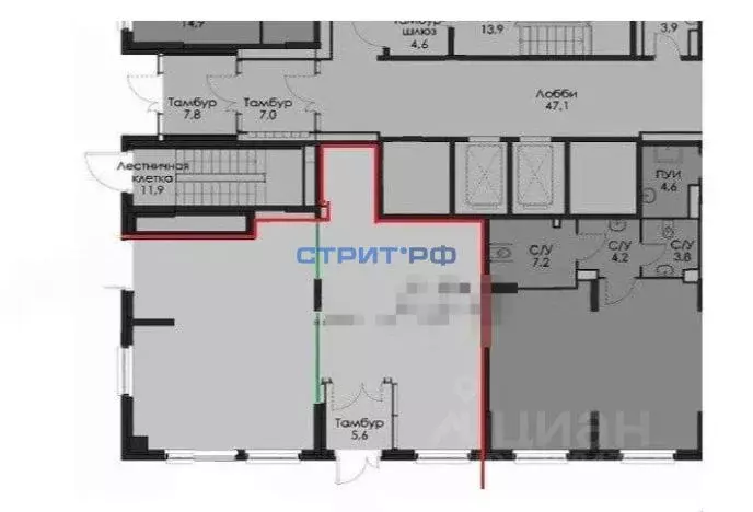 Торговая площадь в Москва Варшавское ш., 280к3 (98 м) - Фото 2