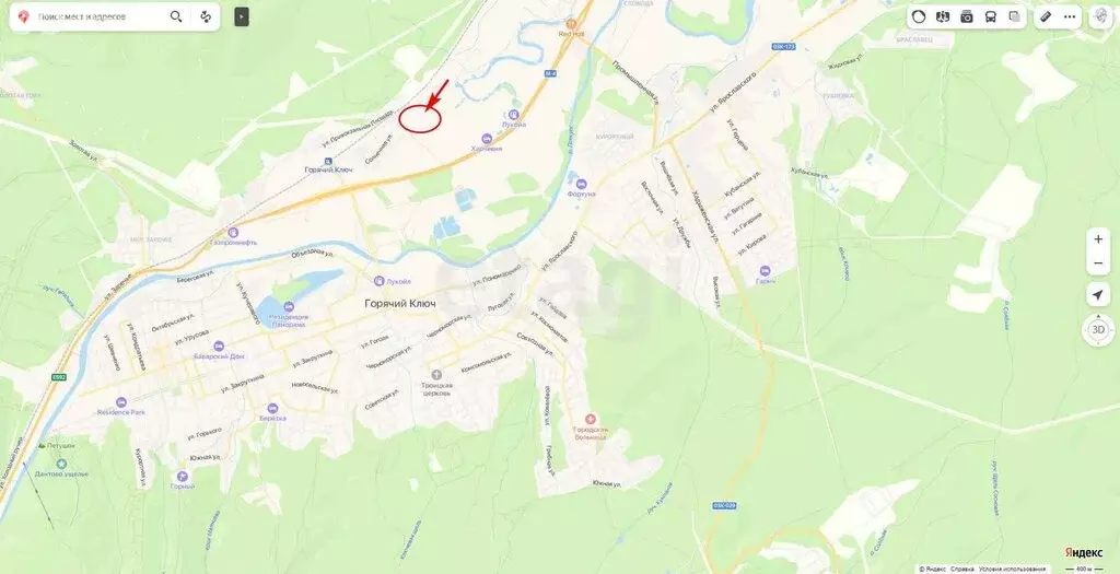 Участок в Краснодарский край, Горячий Ключ (6.5 м) - Фото 2