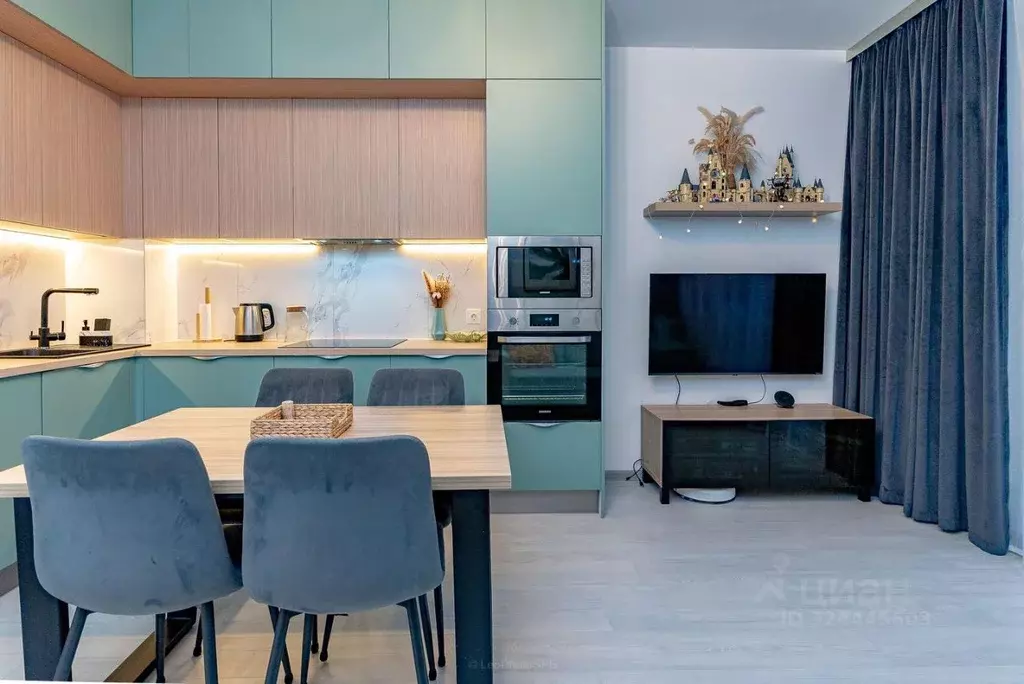 2-к кв. Санкт-Петербург Октябрьская наб., 34к2 (55.9 м) - Фото 2