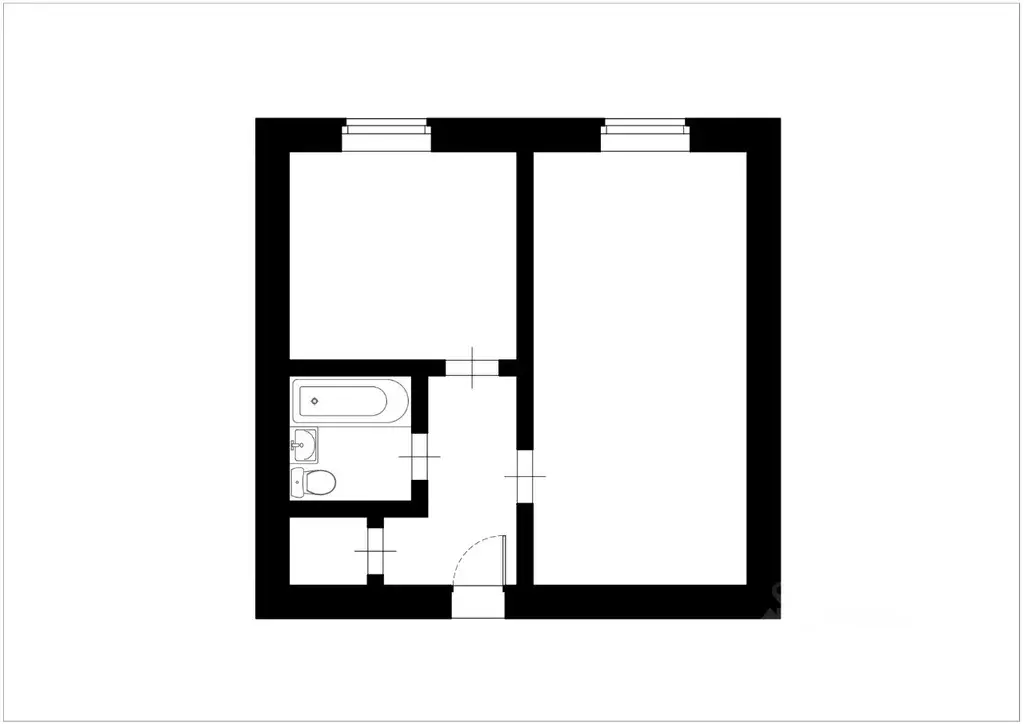 1-к кв. Свердловская область, Нижний Тагил Полярная ул., 4 (28.2 м) - Фото 2