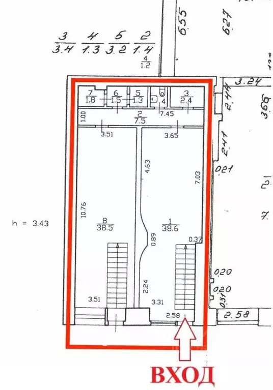 Помещение свободного назначения в Санкт-Петербург Невский просп., 137 ... - Фото 2