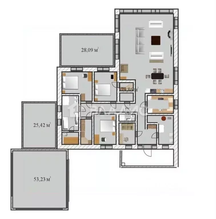 Дом в Московская область, Одинцовский городской округ, д. Маслово 1А ... - Фото 2