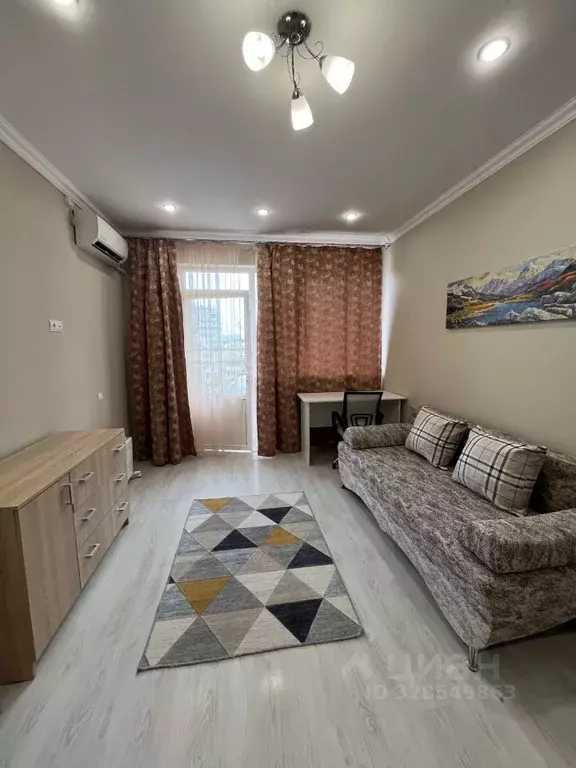 1-к кв. Краснодарский край, Сочи Новый Сочи мкр, ул. Цюрупы, 32 (56.0 ... - Фото 2