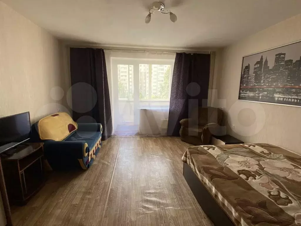 1-к. квартира, 40 м, 4/9 эт. - Фото 0