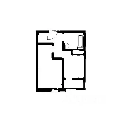 1-к кв. Краснодарский край, Сочи ул. Искры, 62 (31.9 м) - Фото 2