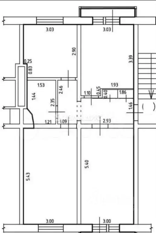 3-к кв. Калининградская область, Балтийск ул. Гоголя, 13 (63.0 м) - Фото 2