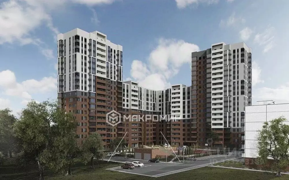 1-к кв. Татарстан, Казань ул. Академика Губкина, 12Б (38.6 м) - Фото 1