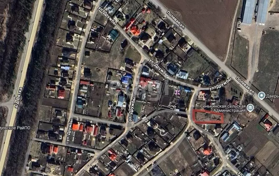 Участок в Марий Эл, Медведевский район, Сенькинское с/пос, д. Сенькино ... - Фото 2