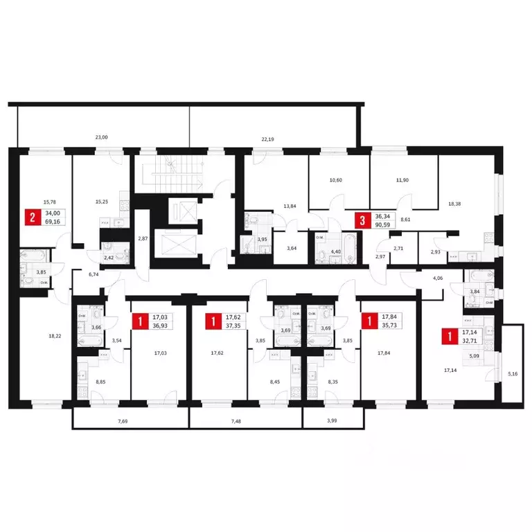 1-к кв. Башкортостан, Уфа ул. Большая Московская, 11 (36.93 м) - Фото 1
