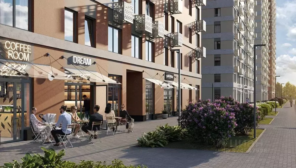 Помещение свободного назначения в Санкт-Петербург Морская миля жилой ... - Фото 1