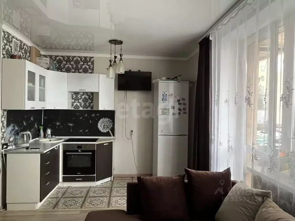 Студия Тюменская область, Тюмень ул. Беляева, 33к1 (27.6 м) - Фото 2