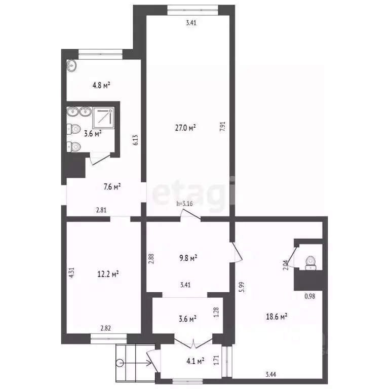 Помещение свободного назначения в Московская область, Люберцы ... - Фото 2