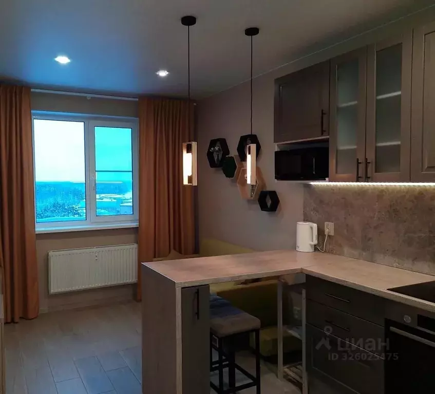 2-к кв. Ленинградская область, Мурино Всеволожский район, Оборонная ... - Фото 2