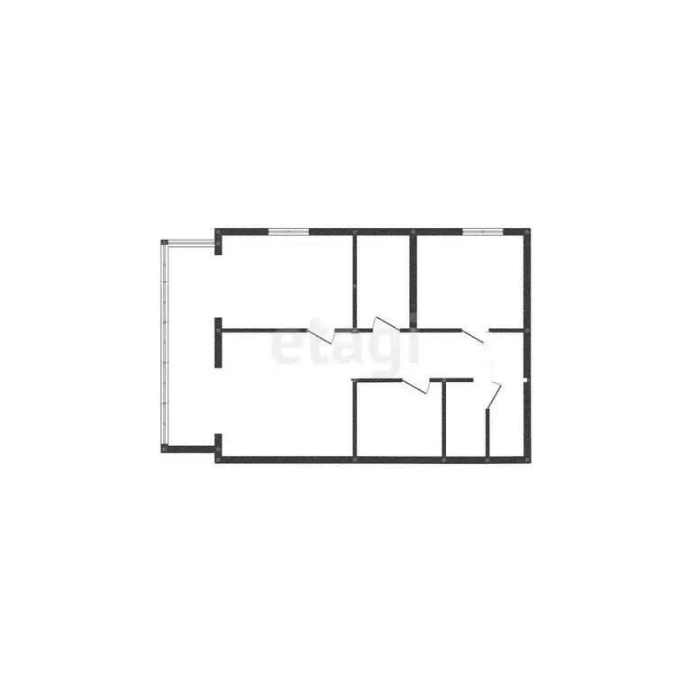 2-комнатная квартира: Краснодар, улица Адмирала Серебрякова, 3к3 (50.8 ... - Фото 1