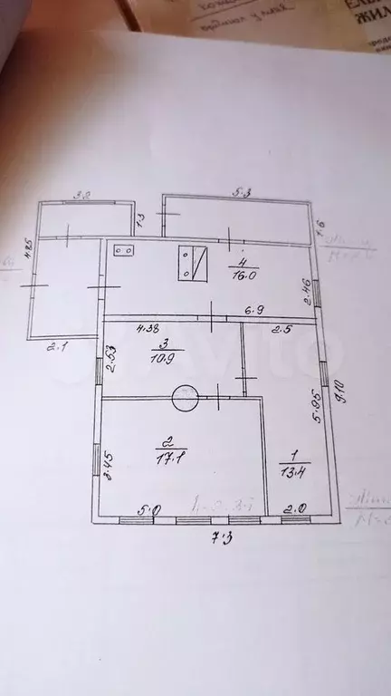 Дом 57,4 м на участке 17,4 сот. - Фото 0
