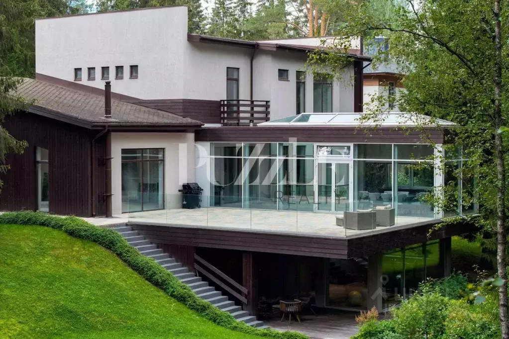 Дом в Ленинградская область, Всеволожский район, Агалатовское с/пос, ... - Фото 1