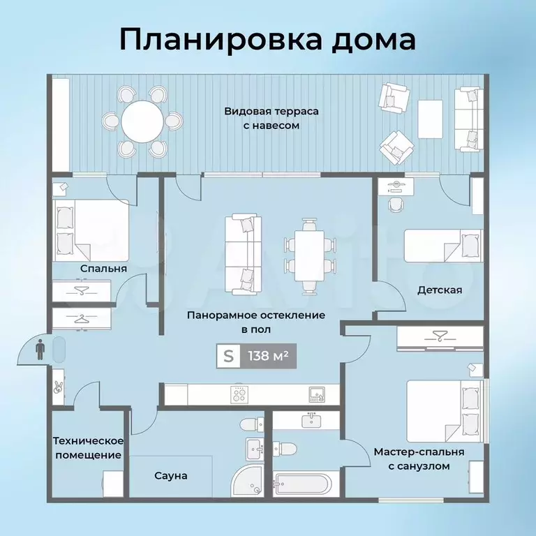 Дом 137,8 м на участке 6 сот. - Фото 0