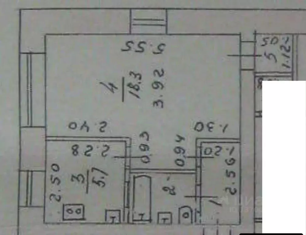 1-к кв. Костромская область, Кострома Никитская ул., 134 (31.2 м) - Фото 2