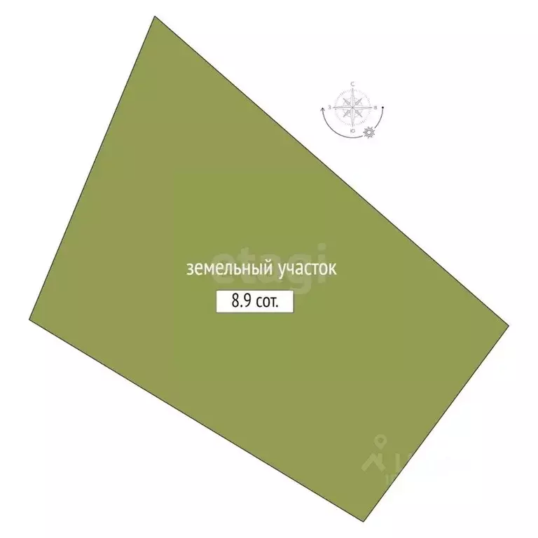 Участок в Брянская область, Брянский район, Добрунское с/пос, с. ... - Фото 2