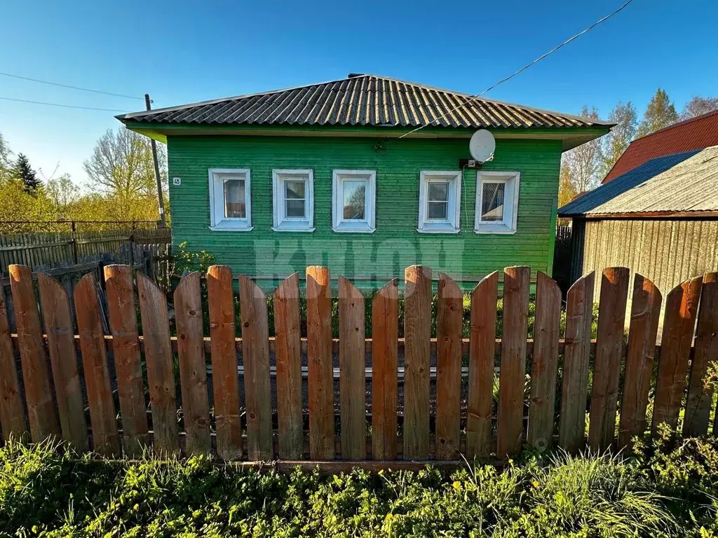 Дом в Вологодская область, Сокол ул. 1-я Лентьевская, 45 (48 м) - Фото 0
