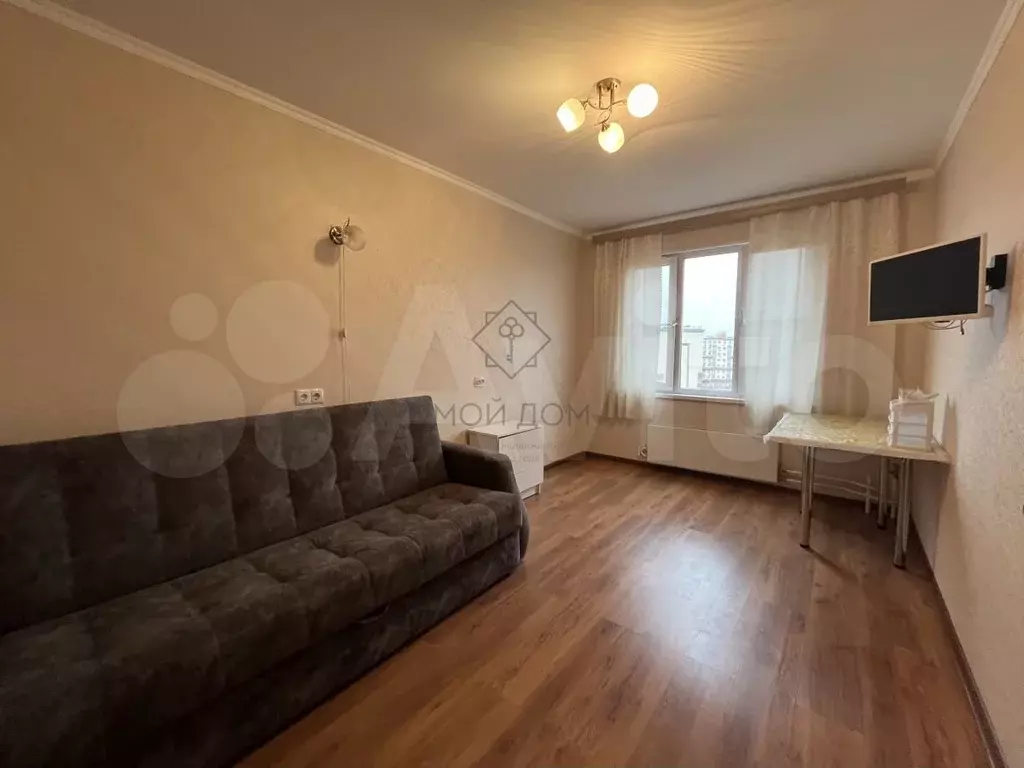 1-к. квартира, 34 м, 9/9 эт. - Фото 1