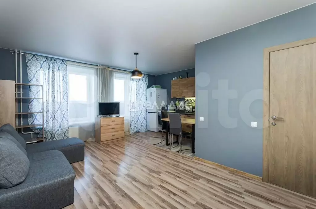 Квартира-студия, 29 м, 4/19 эт. - Фото 1